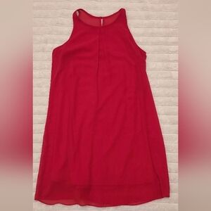 4/$18 A. Byer Vibrant Red Backless Dress